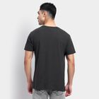 Men's Round Neck Half Sleeves T-Shirt , Dark Grey, small image number null